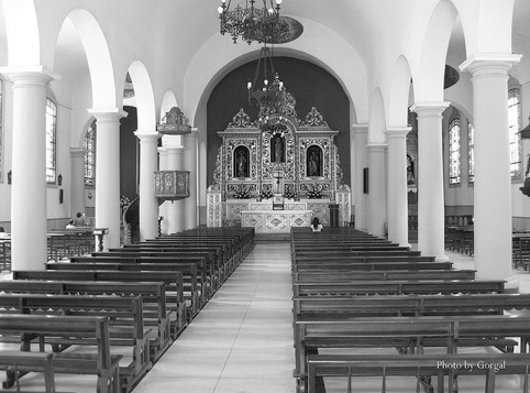 1900. Iglesia Inmaculada Concepción de María, El Recreo